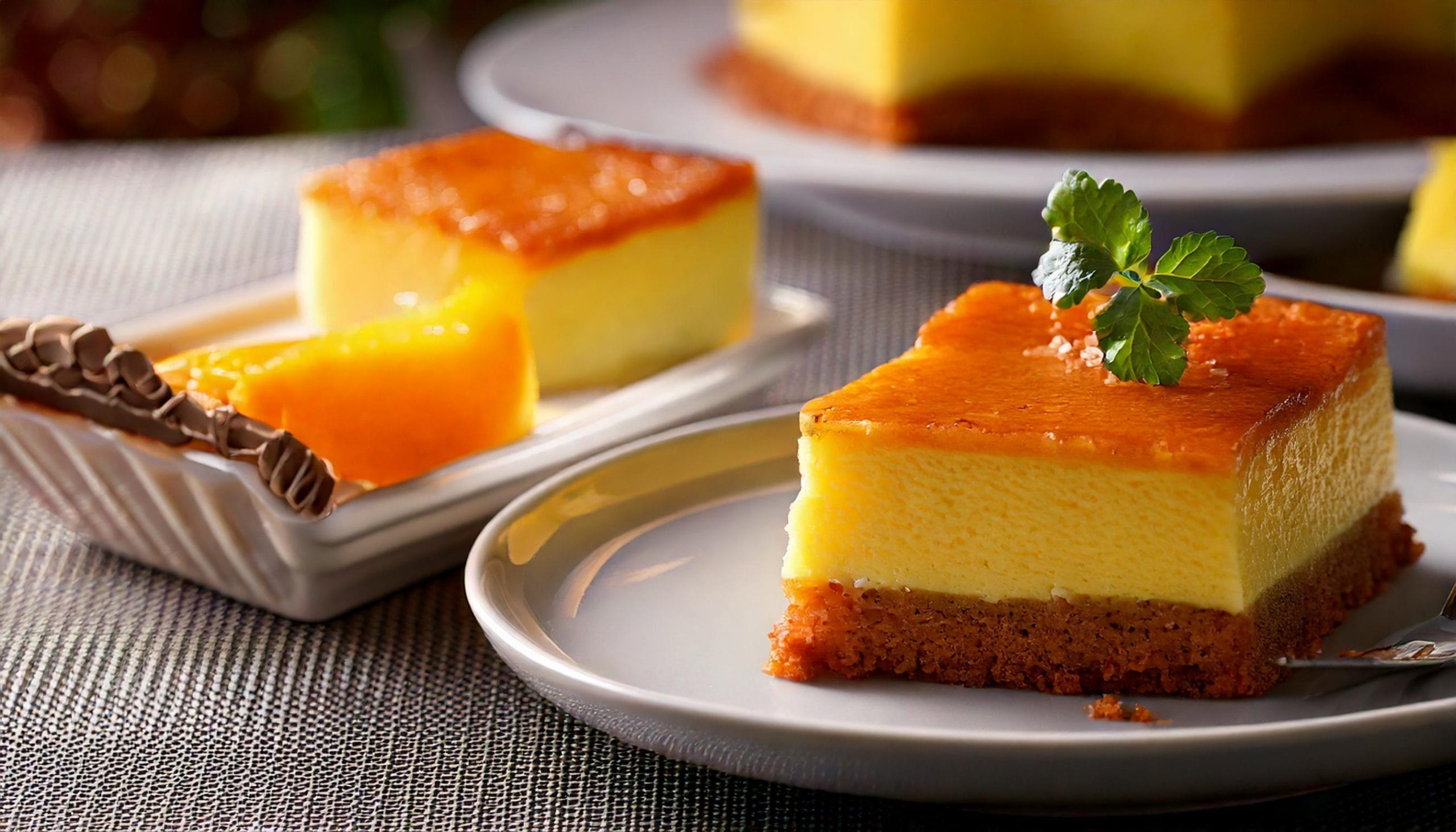 焼きプリンの香りに包まれて